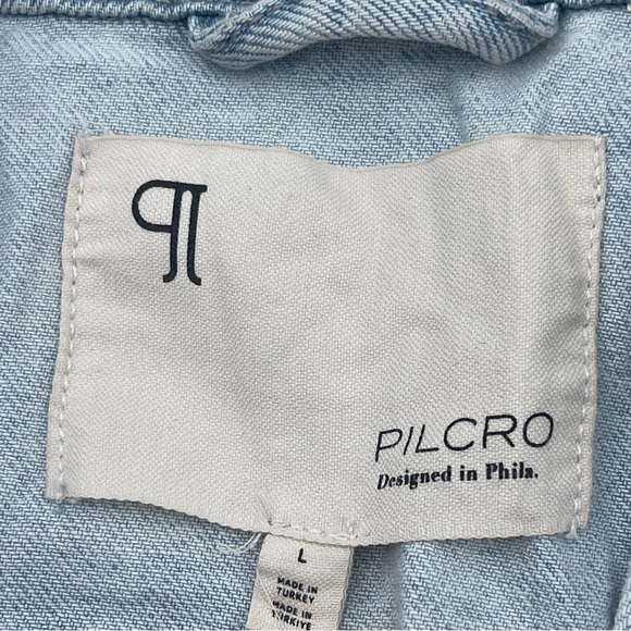 Pilcro Colorblock Denim Jacket - Picture 3 of 6